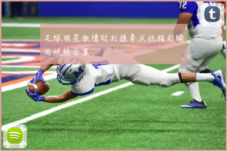 足球明星激情时刻握拳庆祝精彩瞬间视频合集