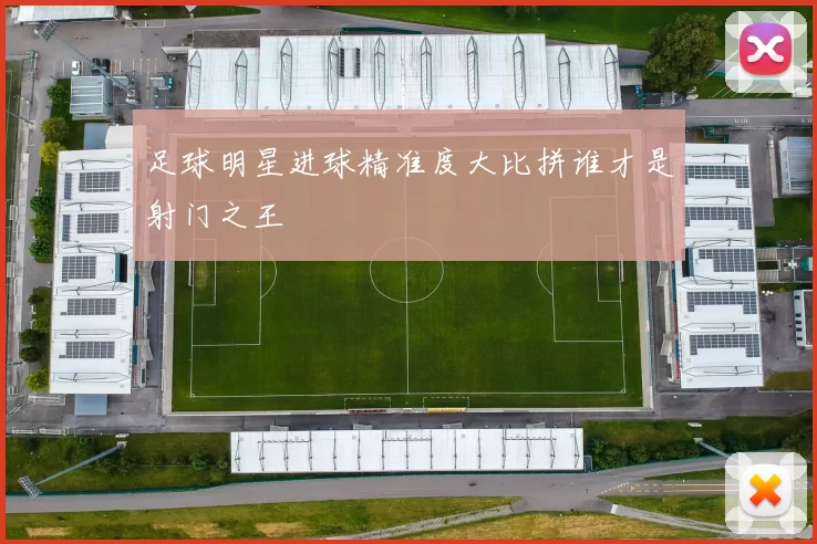 足球明星进球精准度大比拼谁才是射门之王